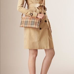 SOLD- Burberry Haymarket Check 'Peyton' Crossbody